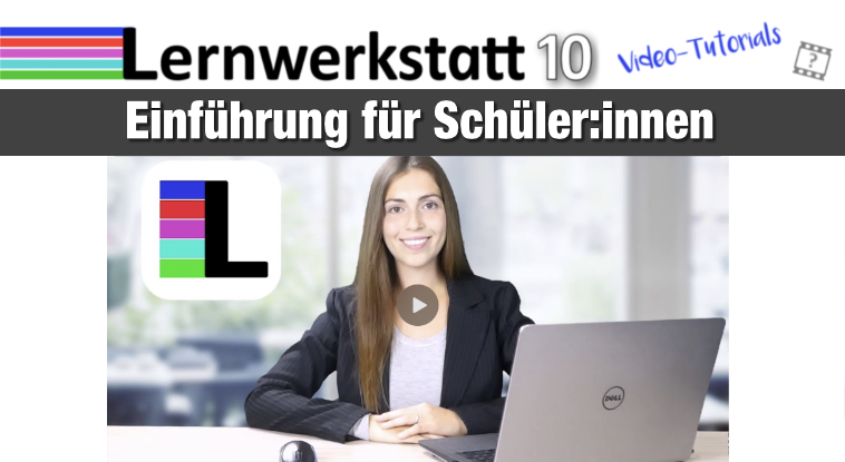 Lernwerkstatt 10 Video-Tutorials